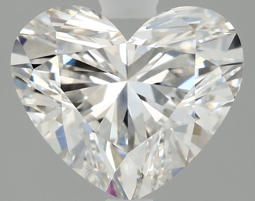 Lab-Grown Heart Diamond - 1.96 Carats, E Color, VS1 Clarity - Certified by IGI - Report Number: LG685502882