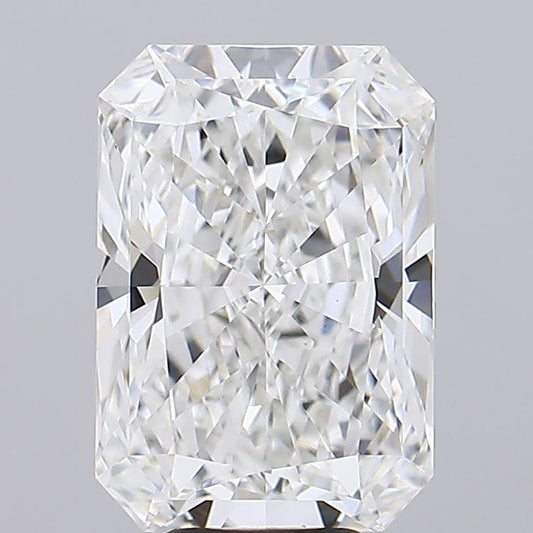 Lab-Grown Radiant Diamond - 8.05 Carats, F Color, VVS2 Clarity - Certified by IGI - Report Number: LG712531625