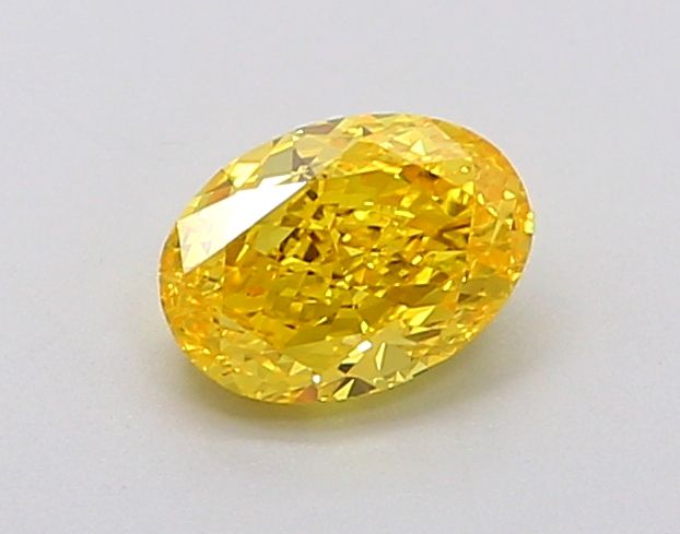 Lab-Grown Pear Diamond - 2.02 Carats, Fancy Vivid Yellow Color, VVS2 Clarity - Certified by IGI - Report Number: LG649409465