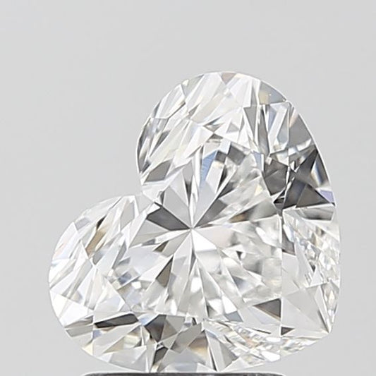 Lab-Grown Heart Diamond - 2.01 Carats, E Color, VVS2 Clarity - Certified by IGI - Report Number: LG700585386