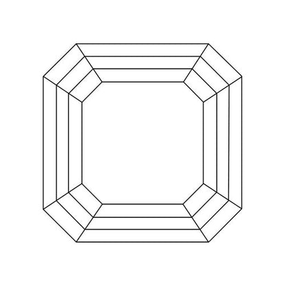 Lab-Grown Asscher Diamond - 7.06 Carats, D Color, VVS1 Clarity - Sustainable Luxury and Dazzling Brilliance-IGI·Certified