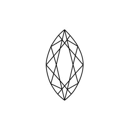 Lab-Grown Marquise Diamond - 0.96 Carats, E Color, VS1 Clarity - Sustainable Luxury and Dazzling Brilliance-IGI·Certified