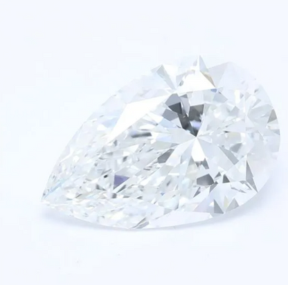 Im Labor gezüchteter französischer Pavé-Ewigkeitsring aus 14 Karat Weißgold (LD1033) (1 Karat)