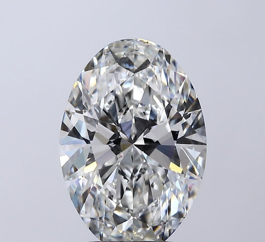 Lab-Grown Oval Diamond - 3.52 Carats, E Color, VVS2 Clarity - Certified by IGI - Report Number: LG715589294