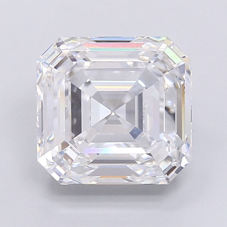 Lab-Grown Asscher Diamond - 7.08 Carats, D Color, VS1 Clarity - Certified by IGI - Report Number: LG697511490