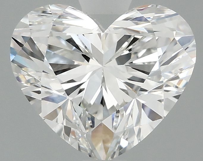 Lab-Grown Heart Diamond - 2.47 Carats, F Color, VVS2 Clarity - Certified by IGI - Report Number: LG707525288