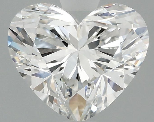 Lab-Grown Heart Diamond - 2.47 Carats, F Color, VVS2 Clarity - Certified by IGI - Report Number: LG707525288
