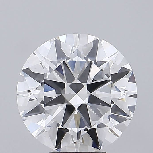 Lab-Grown Round Diamond - 6.04 Carats, F Color, VS2 Clarity - Certified by IGI - Report Number: LG681547251