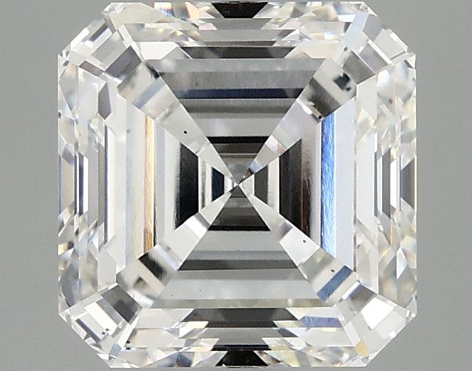 Lab-Grown Asscher Diamond - 3.08 Carats, E Color, VS2 Clarity - Certified by IGI - Report Number: LG675568533