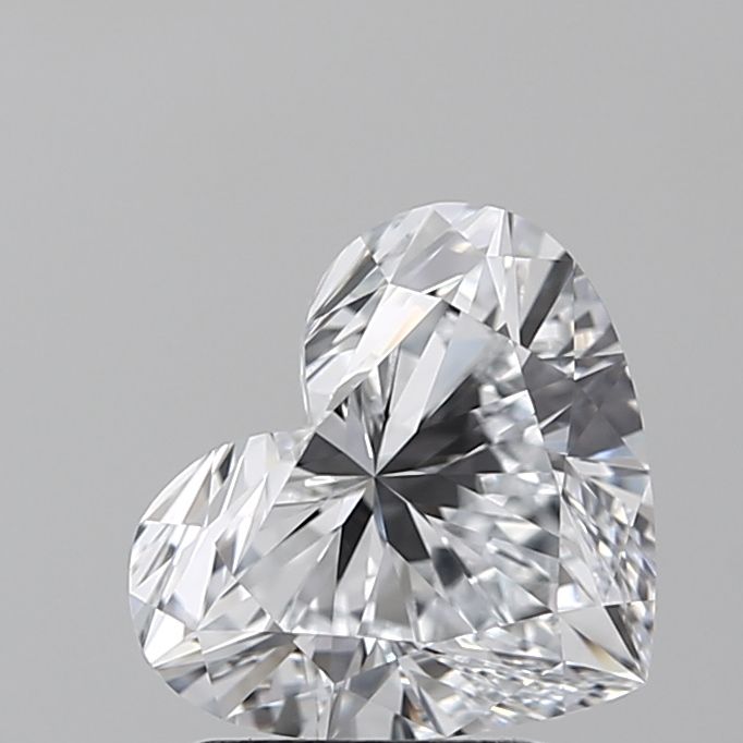 Lab-Grown Heart Diamond - 2.0 Carats, F Color, VVS2 Clarity - Certified by IGI - Report Number: LG603345886