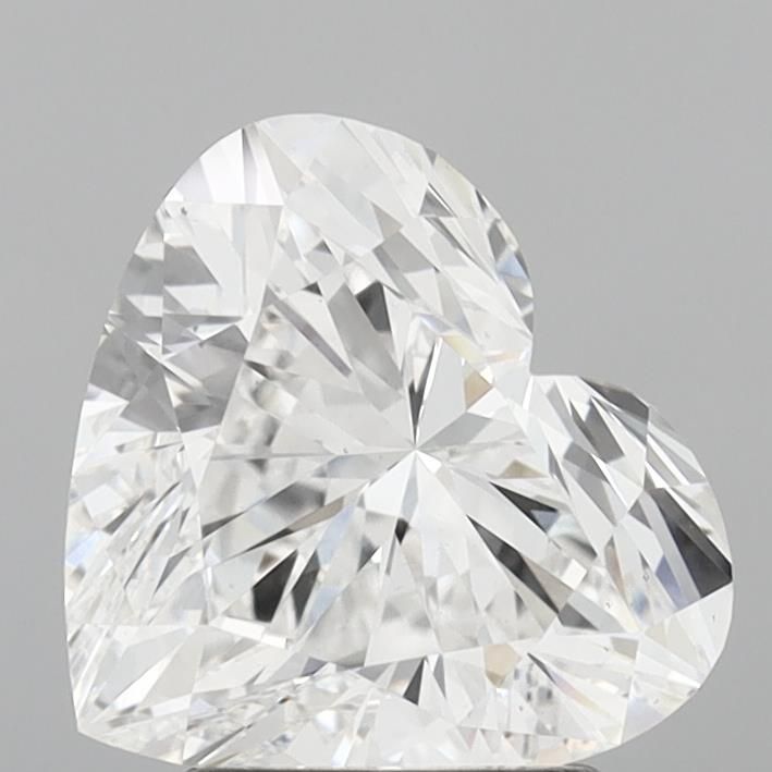 Lab-Grown Heart Diamond - 2.49 Carats, D Color, VS2 Clarity - Certified by IGI - Report Number: LG694505679