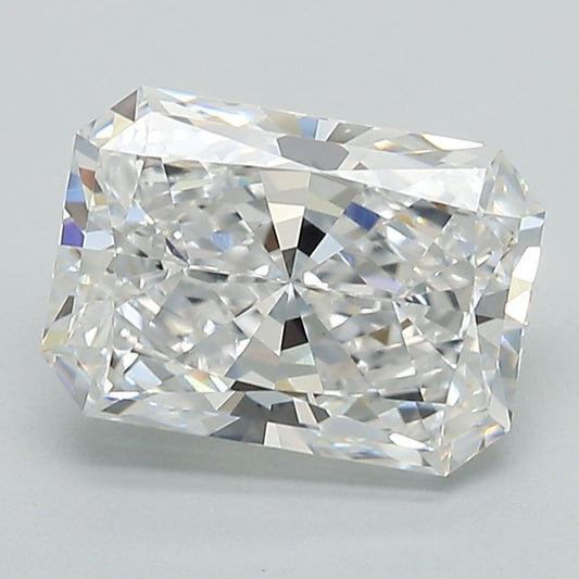Lab-Grown Radiant Diamond - 2.59 Carats, E Color, VVS2 Clarity - Certified by IGI - Report Number: LG668429973