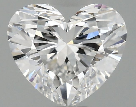 Lab-Grown Heart Diamond - 0.9 Carats, D Color, VS1 Clarity - Certified by IGI - Report Number: LG691589562