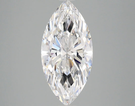 Lab-Grown Marquise Diamond - 2.98 Carats, E Color, VS2 Clarity - Certified by IGI - Report Number: LG681501417