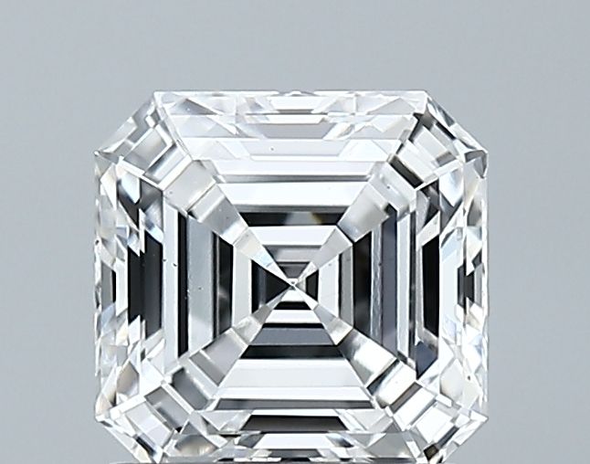 Lab-Grown Asscher Diamond - 1.43 Carats, D Color, VS1 Clarity - Certified by GIA - Report Number: 2487827541