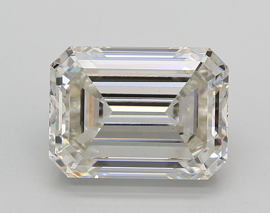 Lab-Grown Emerald Diamond - 4.94 Carats, Fancy Vivid Blue Color, VS1 Clarity - Certified by IGI - Report Number: LG668437271