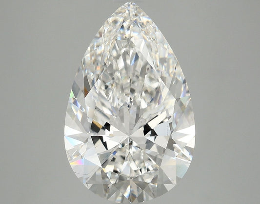 Lab-Grown Pear Diamond - 4.58 Carats, E Color, VS2 Clarity - Certified by IGI - Report Number: LG669460393