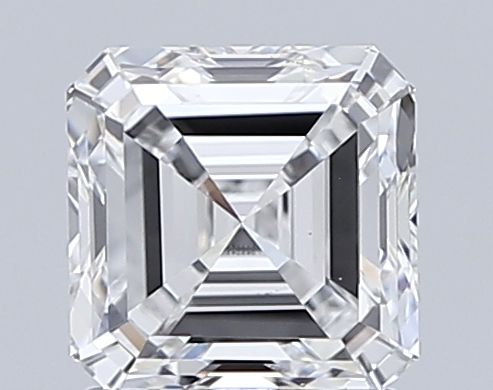 Lab-Grown Asscher Diamond - 1.46 Carats, E Color, VS2 Clarity - Certified by IGI - Report Number: LG620420089