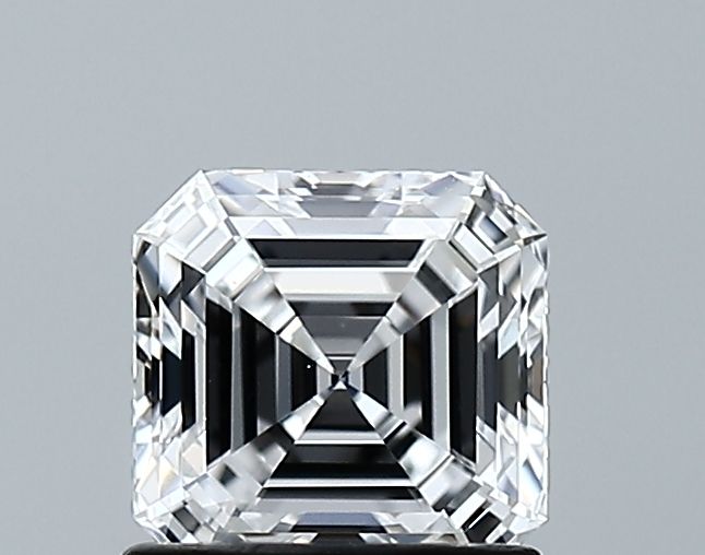 Lab-Grown Asscher Diamond - 1.04 Carats, D Color, VVS1 Clarity - Certified by GIA - Report Number: 7501738517