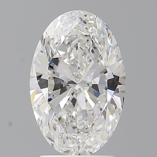Lab-Grown Oval Diamond - 2.51 Carats, E Color, VVS2 Clarity - Certified by IGI - Report Number: LG705529304