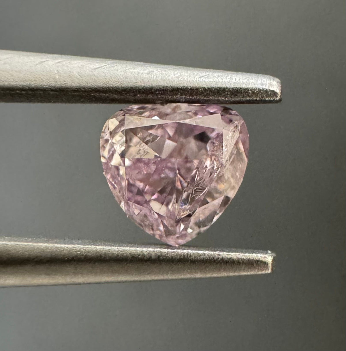 Heart 0.28ct Fancy Purple Pink I3 - Cut • GIA • 2191985904