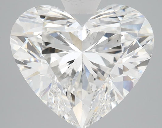 Lab-Grown Heart Diamond - 4.56 Carats, E Color, VS2 Clarity - Certified by IGI - Report Number: LG598314363