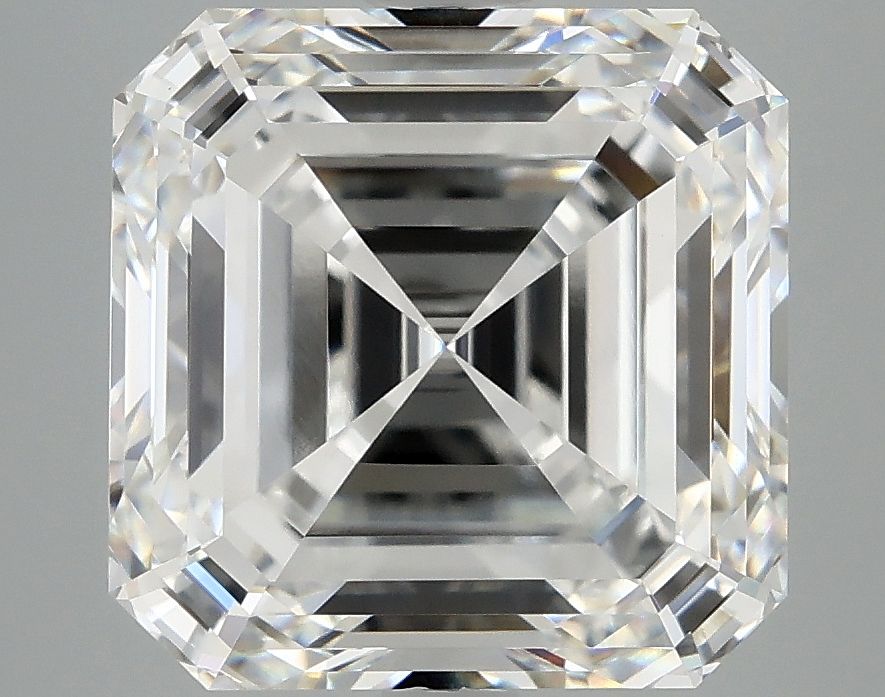 Lab-Grown Asscher Diamond - 6.11 Carats, E Color, VVS2 Clarity - Certified by IGI - Report Number: LG713502204