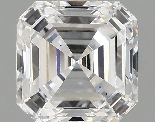 Lab-Grown Asscher Diamond - 1.1 Carats, D Color, VS2 Clarity - Certified by IGI - Report Number: LG691541346