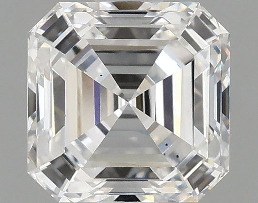 Lab-Grown Asscher Diamond - 1.1 Carats, D Color, VS2 Clarity - Certified by IGI - Report Number: LG691541346