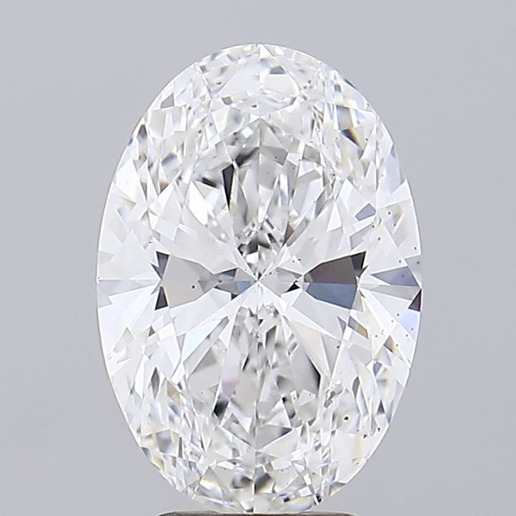 Lab-Grown Oval Diamond - 3.52 Carats, E Color, VS2 Clarity - Certified by IGI - Report Number: LG593382667