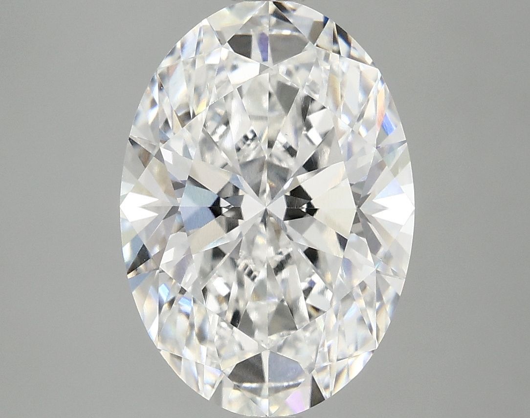 Lab-Grown Oval Diamond - 4.09 Carats, E Color, VVS2 Clarity - Certified by IGI - Report Number: LG696541480