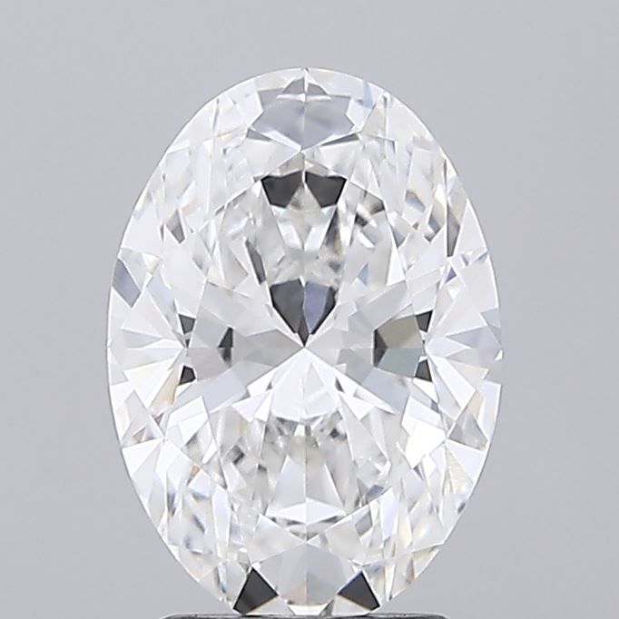 Lab-Grown Oval Diamond - 2.52 Carats, F Color, VS1 Clarity - Certified by IGI - Report Number: LG693505578