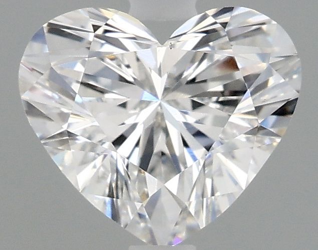 Lab-Grown Heart Diamond - 0.98 Carats, D Color, VVS2 Clarity - Certified by IGI - Report Number: LG670475312