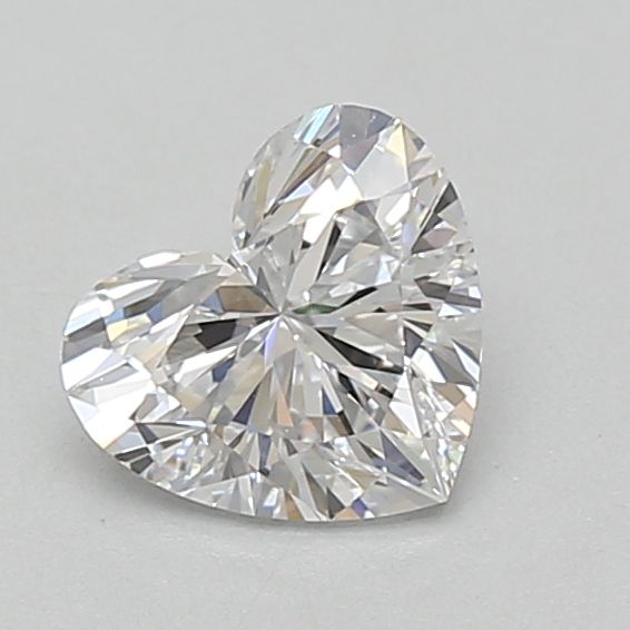Lab-Grown Heart Diamond - 0.95 Carats, D Color, VVS2 Clarity - Certified by IGI - Report Number: LG708587467
