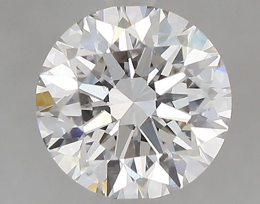 Lab-Grown Round Diamond - 2.03 Carats, Fancy Vivid Blue Color, VS2 Clarity - Certified by IGI - Report Number: LG680563636