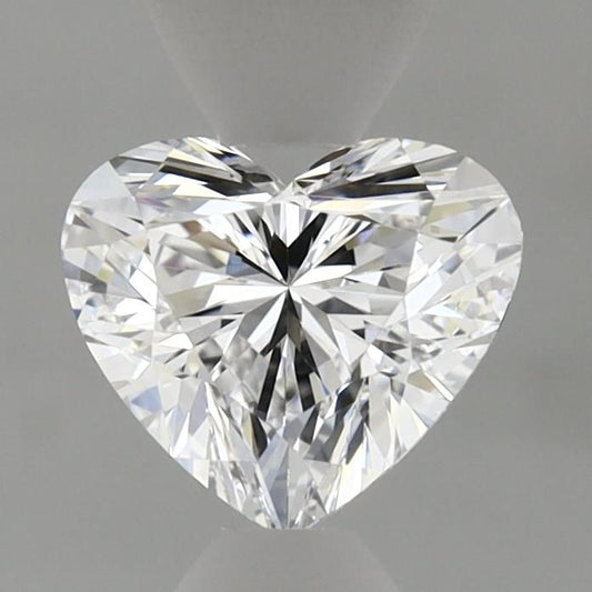 Lab-Grown Heart Diamond - 0.98 Carats, D Color, VVS2 Clarity - Certified by IGI - Report Number: LG638415530