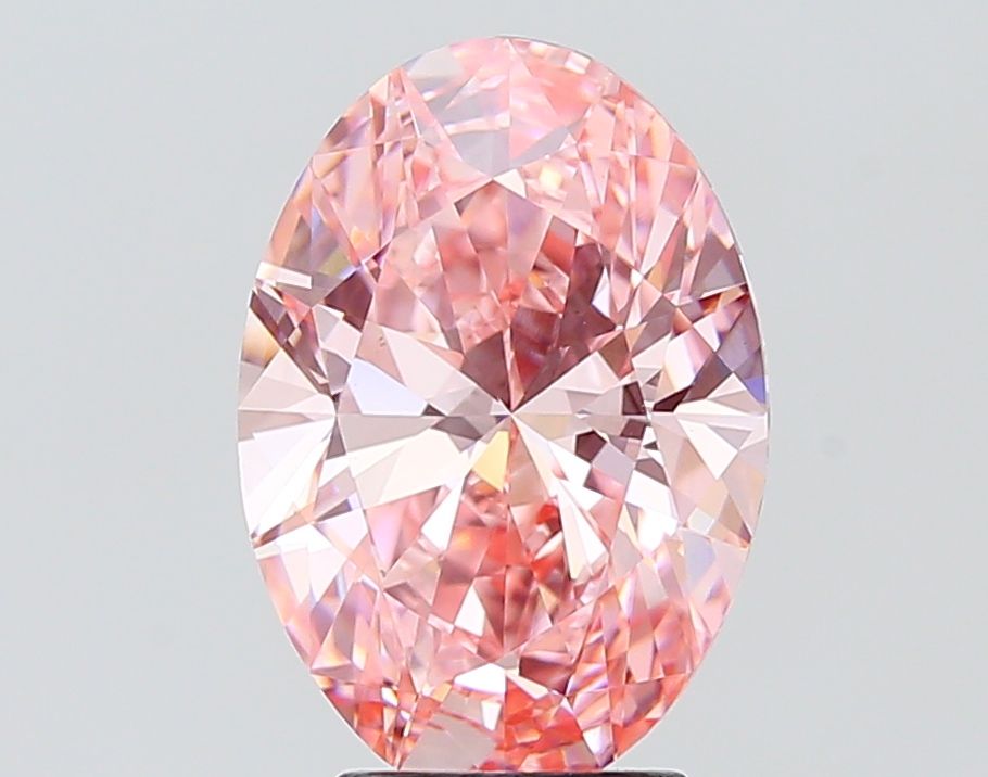 Oval 4.01ct Fancy Vivid Pink VS1 - Cut • IGI • LG712564798