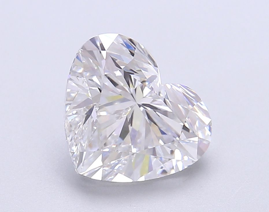 Lab-Grown Heart Diamond - 3.0 Carats, D Color, VVS2 Clarity - Certified by IGI - Report Number: LG679517236