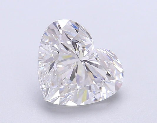 Lab-Grown Heart Diamond - 3.0 Carats, D Color, VVS2 Clarity - Certified by IGI - Report Number: LG679517236