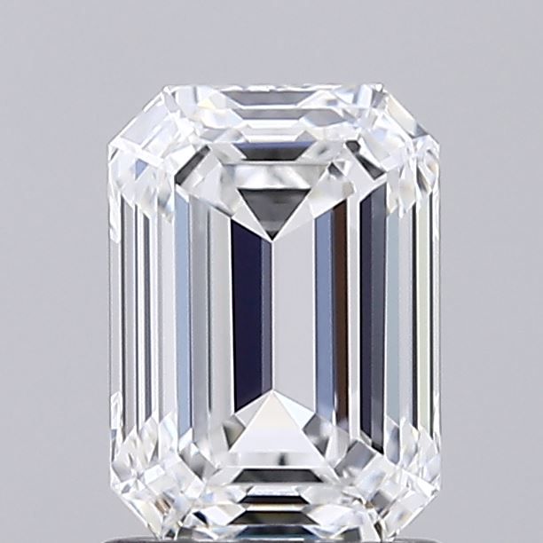 Lab-Grown Emerald Diamond - 1.5 Carats, E Color, VVS2 Clarity - Certified by IGI - Report Number: LG678509625