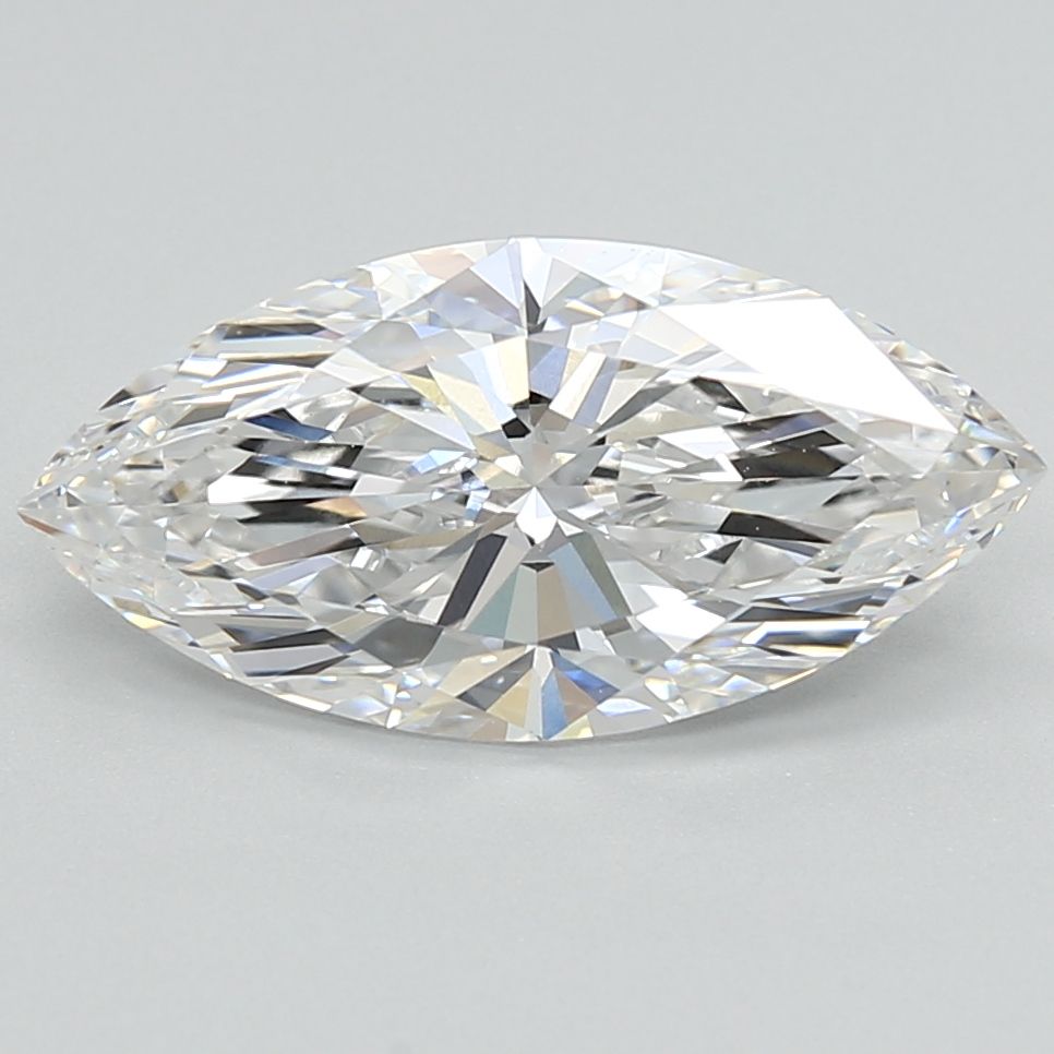Lab-Grown Marquise Diamond - 2.56 Carats, E Color, VVS2 Clarity - Certified by IGI - Report Number: LG715552823