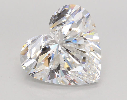 Lab-Grown Heart Diamond - 5.08 Carats, E Color, VS2 Clarity - Certified by IGI - Report Number: LG683568901