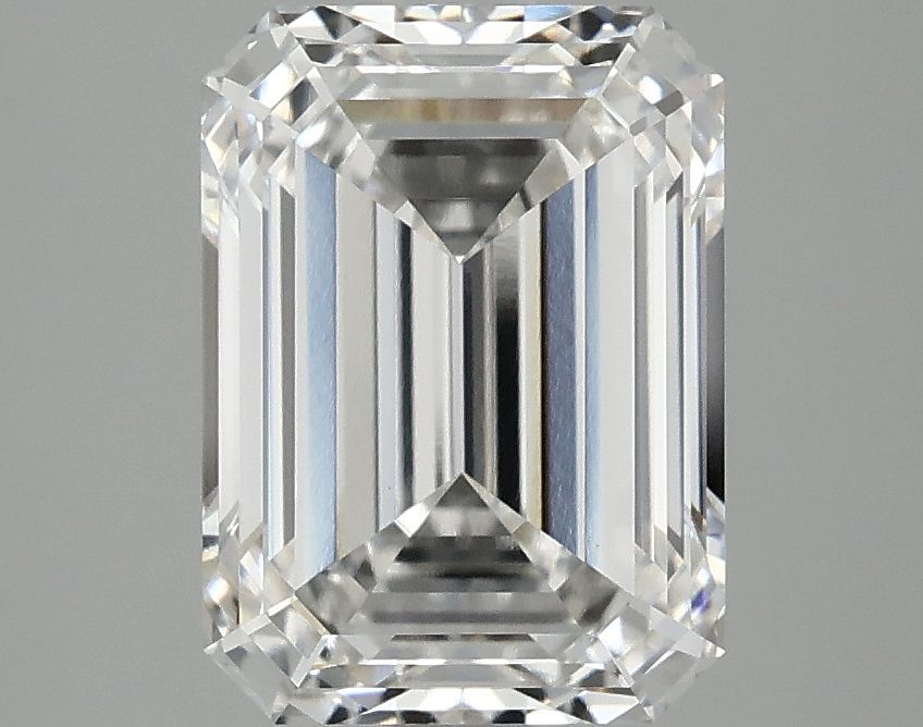 Lab-Grown Emerald Diamond - 3.1 Carats, F Color, VVS2 Clarity - Certified by IGI - Report Number: LG696547988