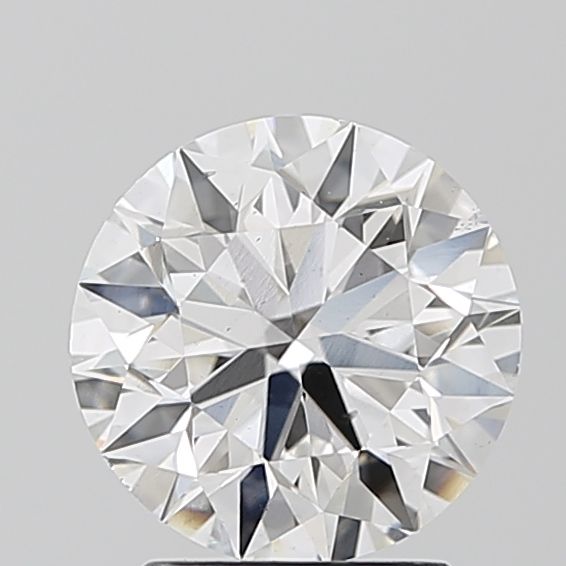 Lab-Grown Round Diamond - 2.0 Carats, F Color, VS2 Clarity - Certified by IGI - Report Number: LG691568561