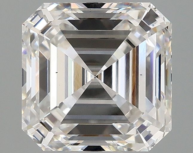Lab-Grown Asscher Diamond - 2.1 Carats, F Color, VS2 Clarity - Certified by IGI - Report Number: LG674515572