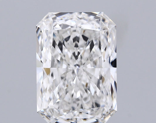 Lab-Grown Radiant Diamond - 8.06 Carats, E Color, VS1 Clarity - Certified by IGI - Report Number: LG649416206