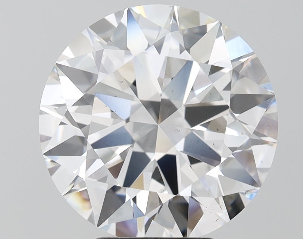 Lab-Grown Round Diamond - 6.01 Carats, E Color, VS2 Clarity - Certified by IGI - Report Number: LG675527725