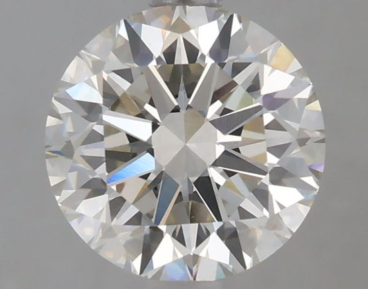 Lab-Grown Round Diamond - 2.07 Carats, Fancy Vivid Pink Color, VS1 Clarity - Certified by IGI - Report Number: LG681534574