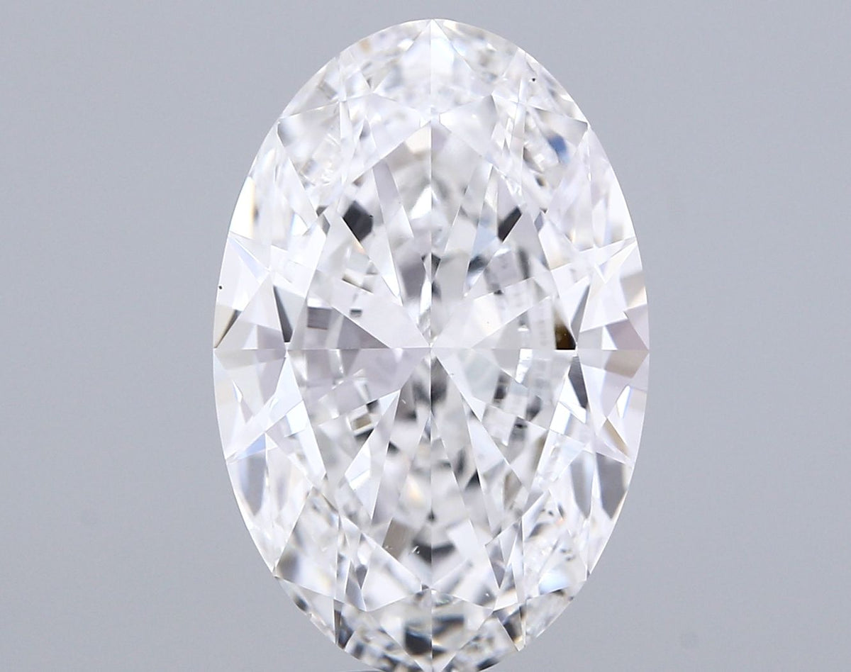 Lab-Grown Oval Diamond - 7.02 Carats, E Color, VS1 Clarity - Certified by IGI - Report Number: LG683581919