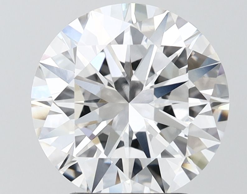 Lab-Grown Round Diamond - 3.03 Carats, E Color, VVS2 Clarity - Certified by IGI - Report Number: LG687552661